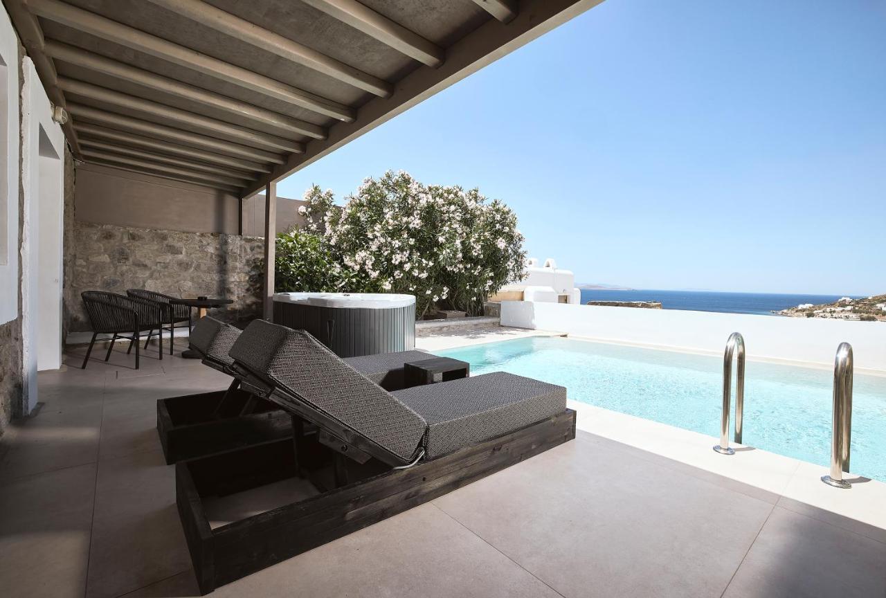 Amazon Mykonos Suites & Spa Agios Ioannis Diakoftis エクステリア 写真