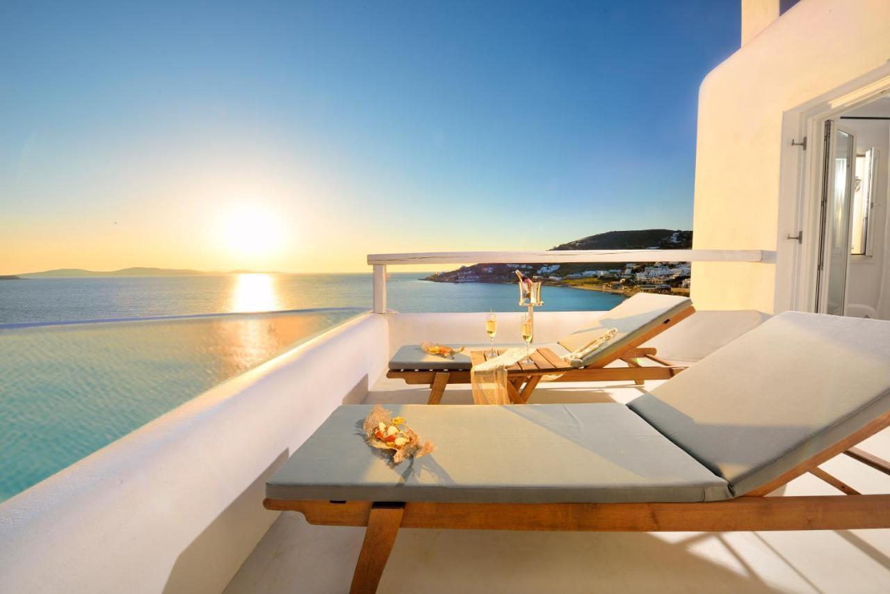 Amazon Mykonos Suites & Spa Agios Ioannis Diakoftis エクステリア 写真