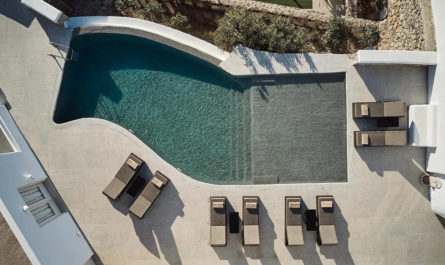 Amazon Mykonos Suites & Spa Agios Ioannis Diakoftis エクステリア 写真
